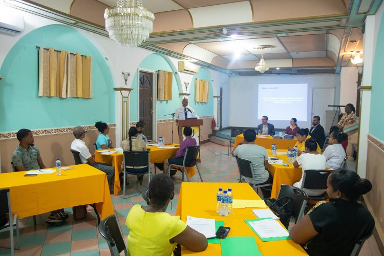 The training session (Ministry of Health photo)