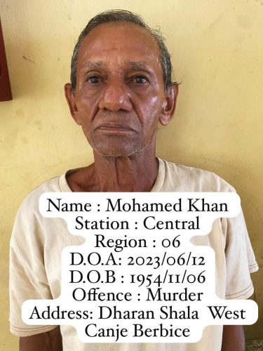 Arrested: Mohamed Khan