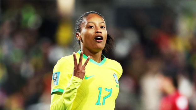 Brazil's hat-trick hero Borges exceeds her wildest dreams on World Cup  debut