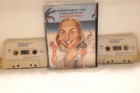 The cover and cassette tapes of the audio version of Frances Edmonds’ book