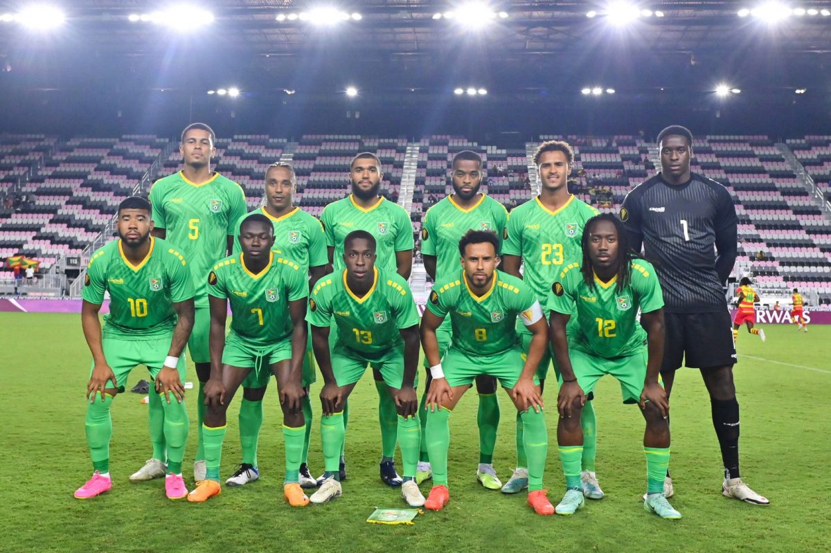 Flashback! The Golden Jaguars starting XI that faced-off against Guadeloupe in the second round of the 2023 CONCACAF Gold Cup Prelims