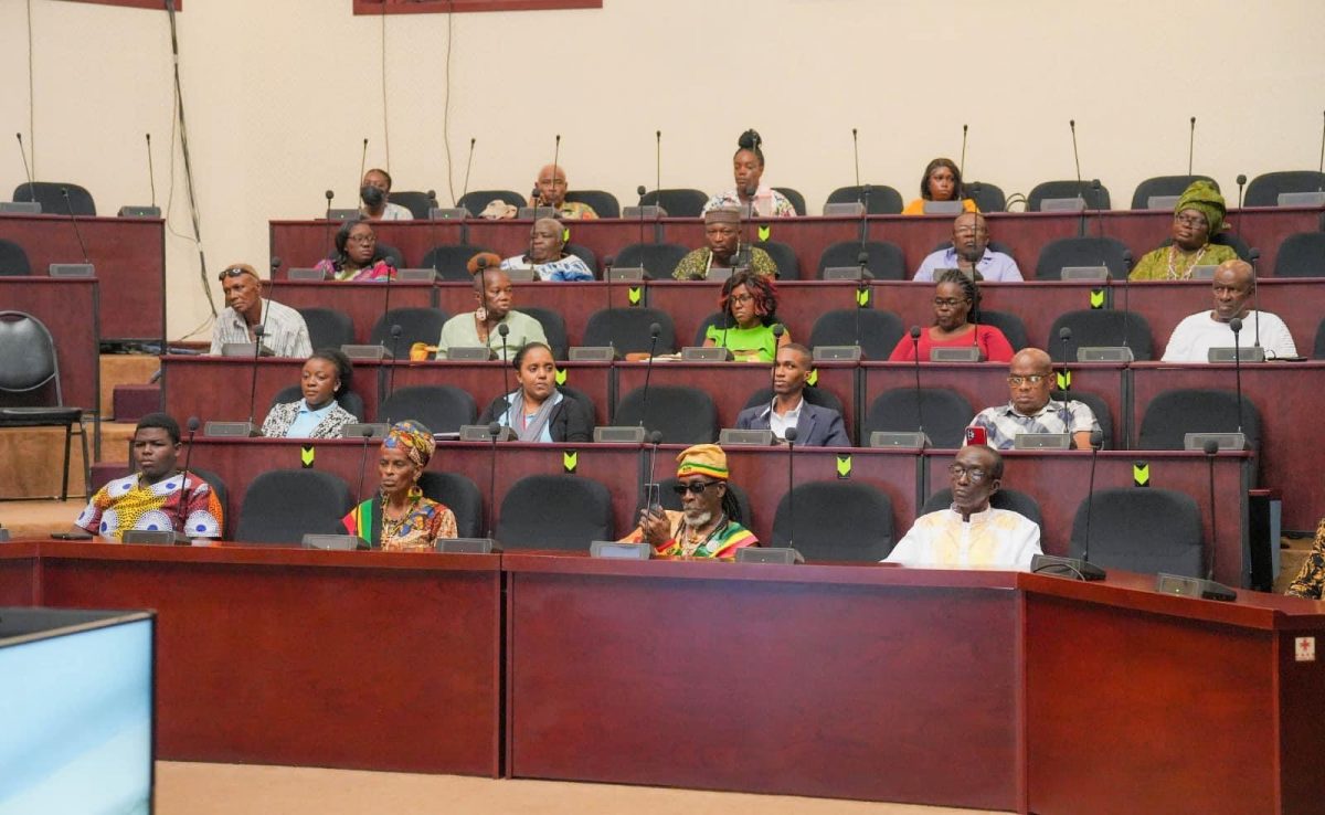 Some of those in attendance (Office of the President photo)