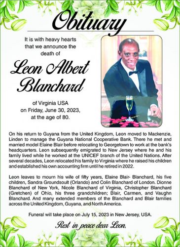 Leon Albert Blanchard 