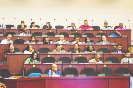 Some of the participants at the Arthur Chung Conference Centre