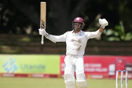Tagenarine Chanderpaul, who converted his maiden hundred into a double century against Zimbabwe, will be hoping to follow in the footsteps of his legendary father Shivnarine, who averages 63.85 against the Indian bowling attack