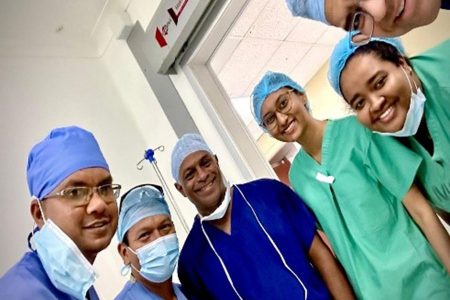 The elated GPH surgical team