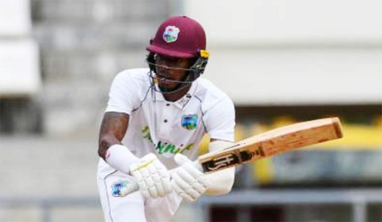 West Indies left-hander Alick Athanaze. 