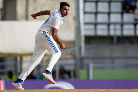 Ravichandran Ashwin sealed a massive victory for India in three days  •  Associated Press