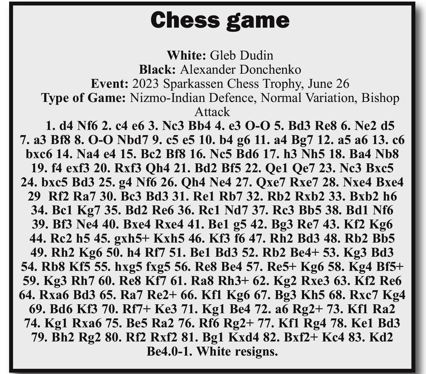 Algebraic notation - Stabroek News