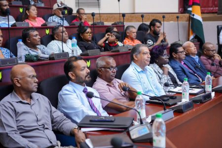 President Irfaan Ali addressed a poultry symposium on July 8 at the Arthur Chung Conference Centre.