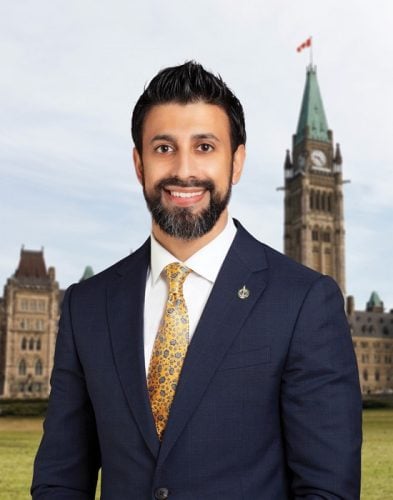 Maninder Sidhu, Parliamentary Secretary to the Minister of Foreign Affairs