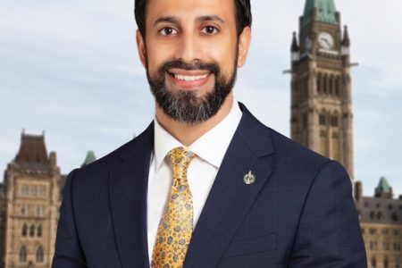 Maninder Sidhu, Parliamentary Secretary to the Minister of Foreign Affairs