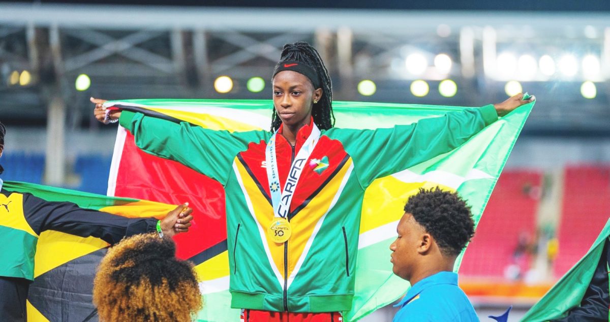 Tiana Springer is poised to add to her
 international medal collection at the Commonwealth Youth Games set for August 4-11 in Trinidad and Tobago. 