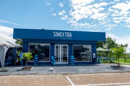 The Simextra Duty Free Store at the Canawaima Ferry Terminal, Moleson Creek (DPI photo)