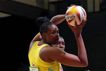 Romelda Aiken-George powered Jamaica to a commanding win over Trinidad and Tobago. 3
