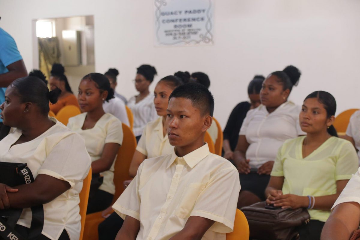 Some of the trainees (Ministry of Health photo)