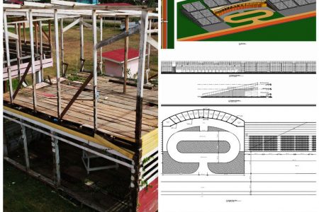 The proposed grandstand 