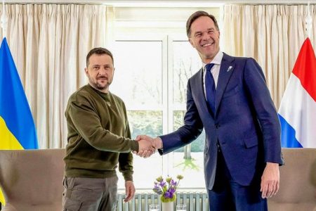 President of Ukraine Volodymyr Zelenskyy and Prime Minister of the Netherlands Mark Rutte (Getty Images)
Author: Oleksandra Bashchenko