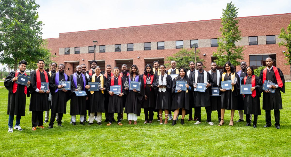 The twenty-four Trainee Technicians  who recently completed the training (SBM photo)