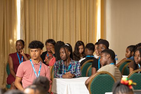 Some of the attendees (UNICEF Guyana photo)