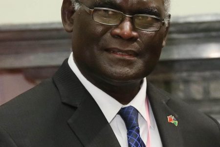 Solomon Islands Prime Minister Manasseh Sogavare 