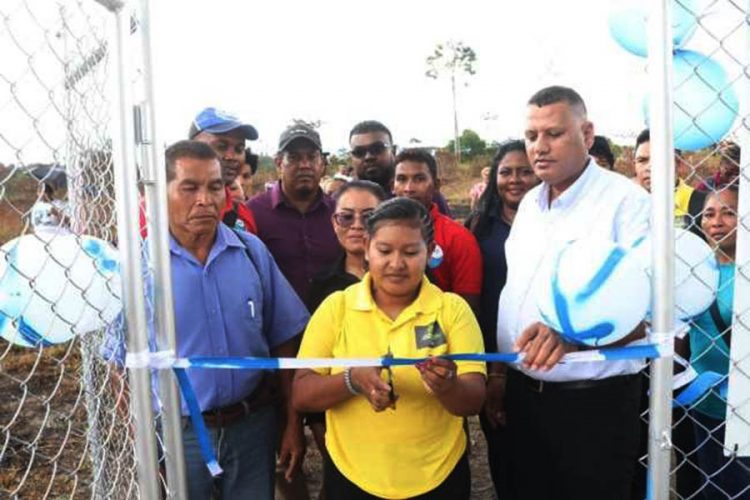 The ribbon cutting (DPI photo)
