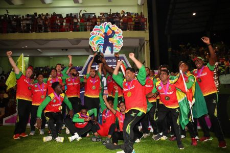 Champions at last! Guyana Amazon Warriors are the champions of the Caribbean Premier League