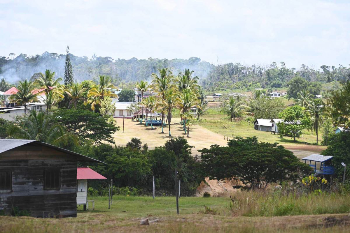 A view of Jawalla Village, Region Seven
