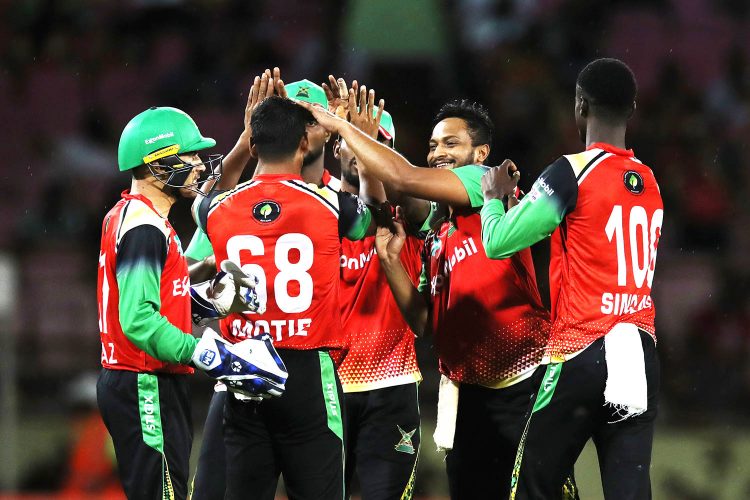 Guyana Amazon Warriors will lock horns with Trinbago Knight Riders tonight from 19.00 hours
