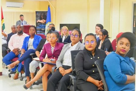 Some of the participants in the meeting (Ministry of Home Affairs photo)