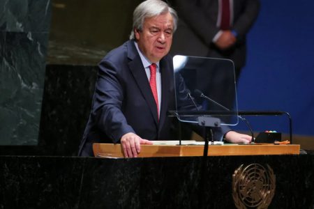 U.N. Secretary-General
Antonio Guterres 