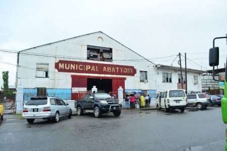The municipal abattoir on Water Street 
