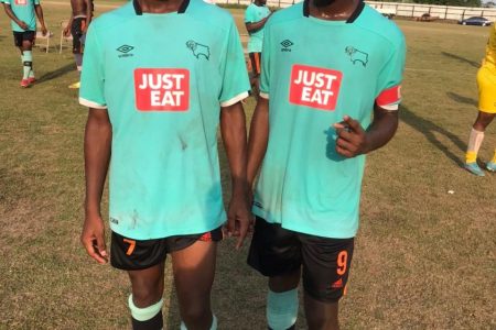 Eagles scorers from left: David Chisolm and Shaquille King