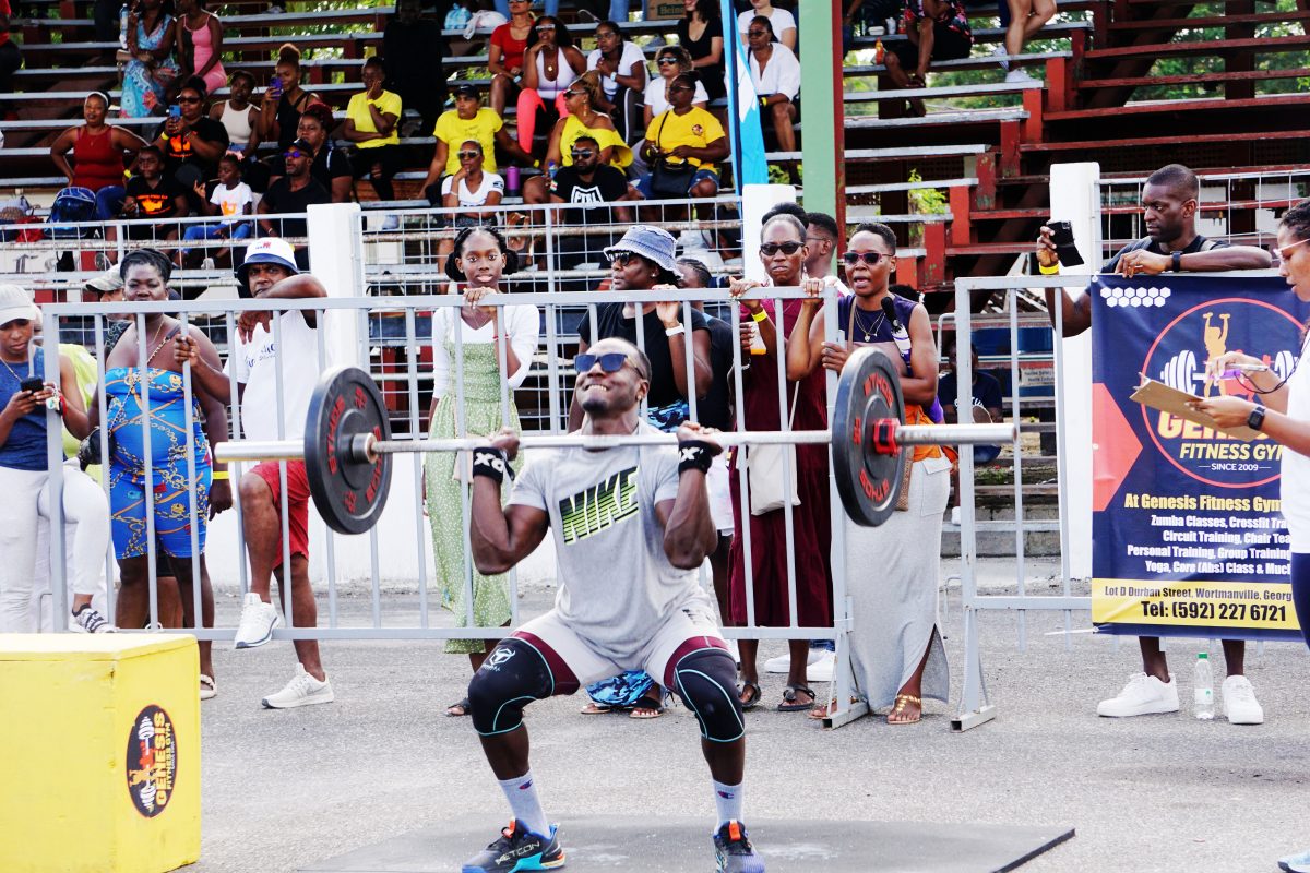 Flashback! A scene from the most recent edition of
the Kares CrossFit Caribbean Championship