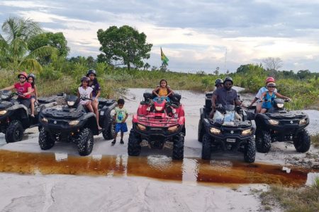 Savannah Tours Guyana offers ATV tours for people of all ages.
