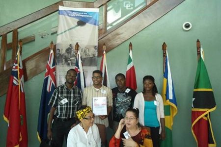 Guyanese at the CARICOM Secretariat in 2013 to deliver the petition condemning the discriminatory Supreme Court Ruling of the Dominican Republic.
