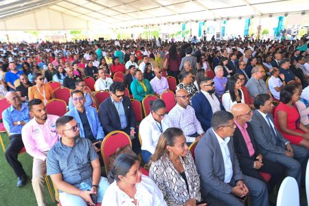 The gathering at the event (Office of the President photo)