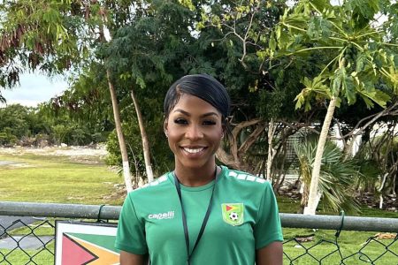 Lady Jaguars scorer Otesha Charles