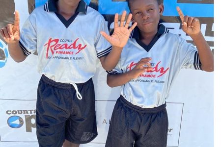 Enterprise Primary Goal Scorers from left: Dontay Kowlessar and Solomon Leitch
