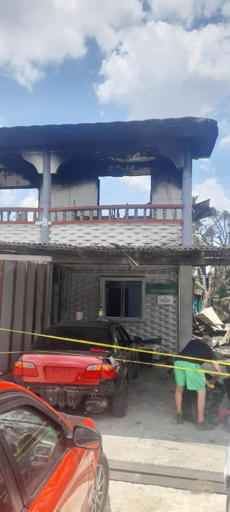 Eccles fire destroys two houses - Stabroek News