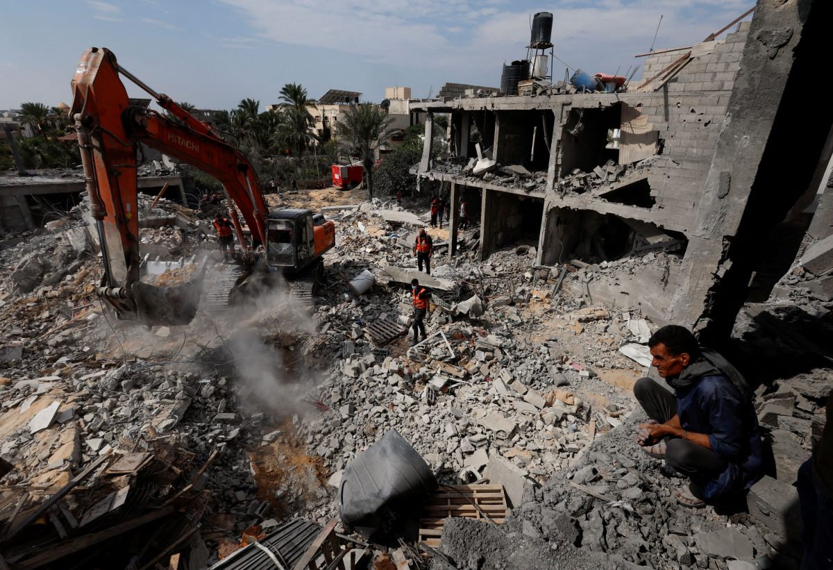 Devastation in Gaza (Reuters photo)