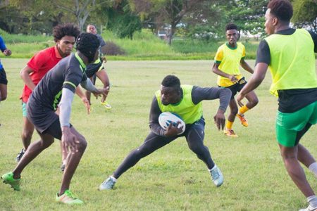 The ‘Green Machine’ rugby players have begun preparation for the Grenada International Sevens tournament scheduled for Grenada from November 30-December 2.