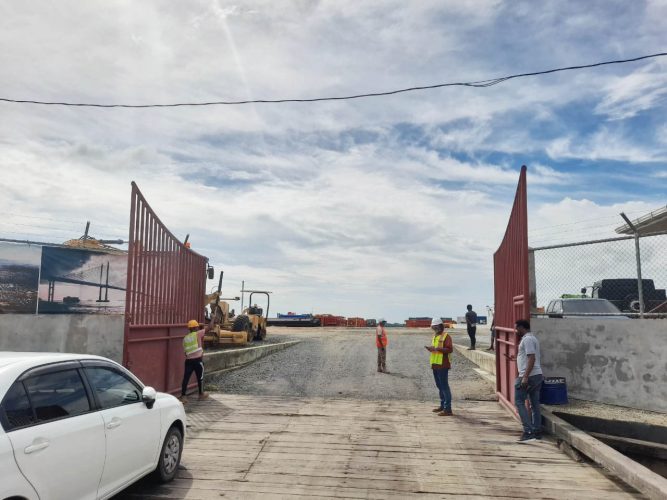 The construction site where the final accident occurred