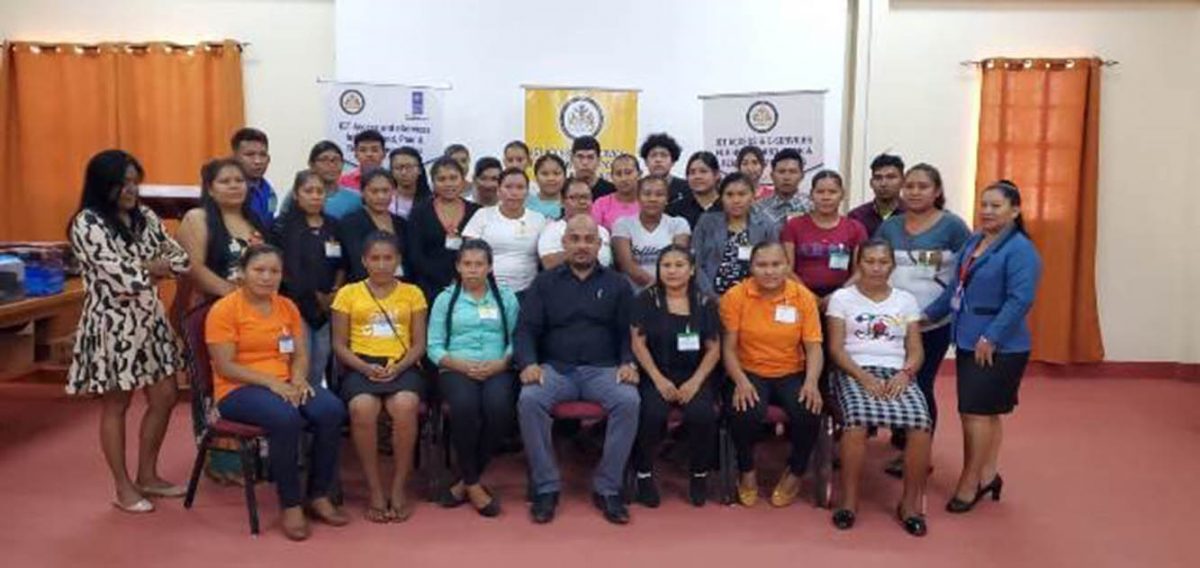 Project Manager of the ICT Access and E-Services for Hinterland, Poor, and Remote Communities Project, Ronald Harsawack and the graduates (DPI photo)