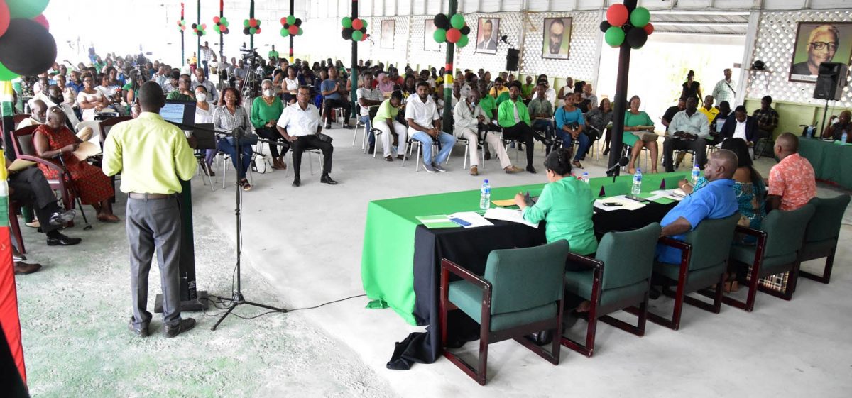 Members in attendance at the General Council