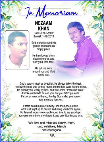  NEZAAM KHAN