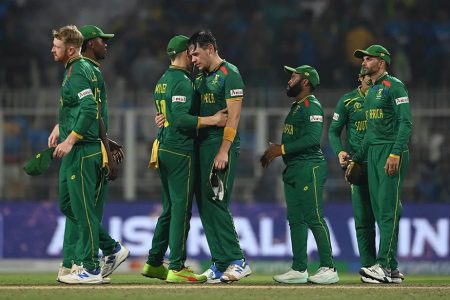 South Africa were distraught after their nail-biting semifinal loss to arch-rival Australia