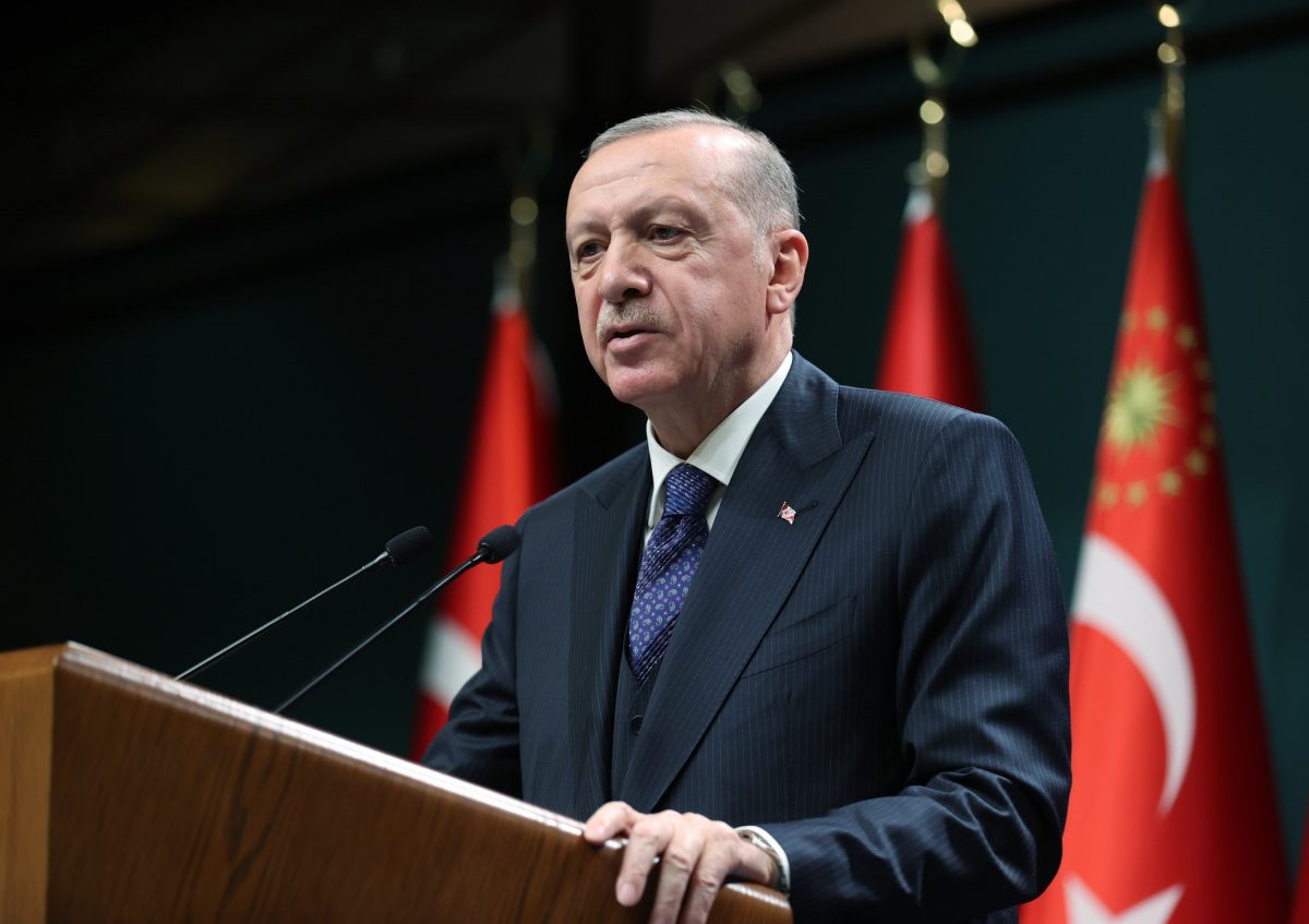Turkey's President Tayyip Erdogan 