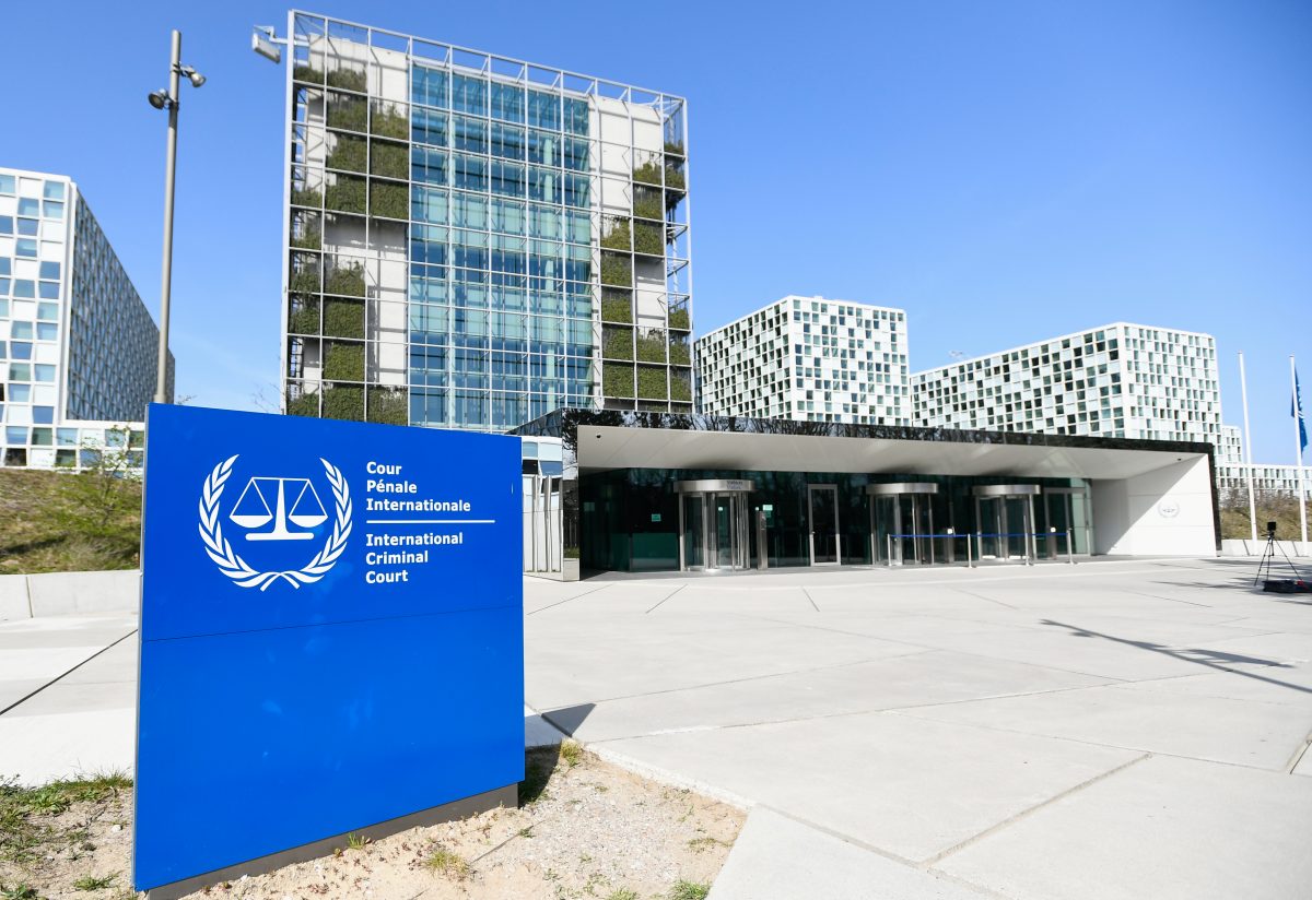 FILE PHOTO: An exterior view of the International Criminal Court in the Hague, Netherlands, March 31, 2021. REUTERS/Piroschka van de Wouw