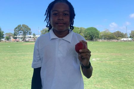 Joshua Charles led the way with the ball for the GCA U-15s with 3/6 (3 overs) as they recorded a big win over West Demerara on Sunday.
